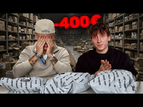 Valerio and I open 10 kg of lost packages