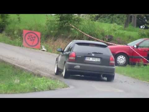 Radosław Mądry / Kilian Piotr - Honda Civic - 2 runda SZK " Wyścig na Świnię " Zwiernik -- Łosie