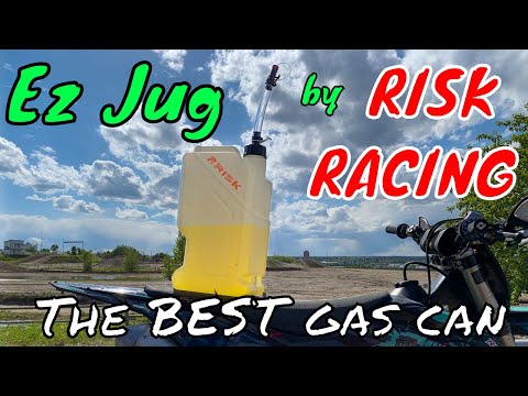 The Risk Racing Ez Jug -The Gas Can To Save ALL Gas Cans