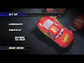 Cars 2006 DVD Menu Set Up Lightning McQueen S Pit Stop