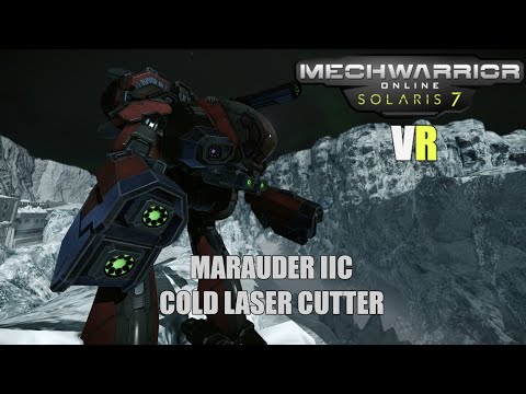 MechWarrior Online VR: Marauder IIC, Cold Laser Cutter in the Frozen City (No Commentary)