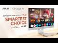 The Smartest Choice | ASUS ZenScreen Smart Monitor MS27UC