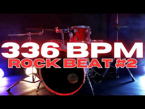 336 BPM - Rock Drum Beat - Loop 2