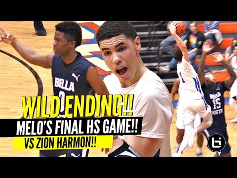 LaMelo Ball CHAMPIONSHIP Game vs Zion Harmon GETS WILD! ANKLE BREAKER & INSANE POSTER DUNK!