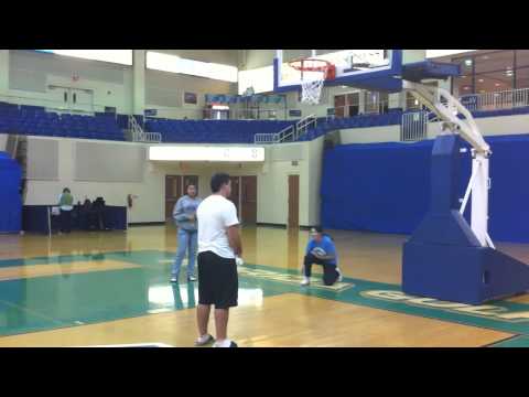 Big Sexy getting Dunked on by FGCU Chase Fieler