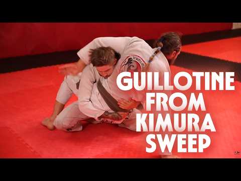 BJJ Guillotine from Kimura Sweep | BJJ Fundamentals #18