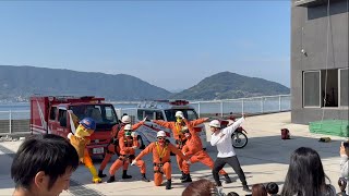 【カッコイイ】江田島市消防キッズフェア2025 エタレンジャーヒーローショー @かたるんるんチャンネル 