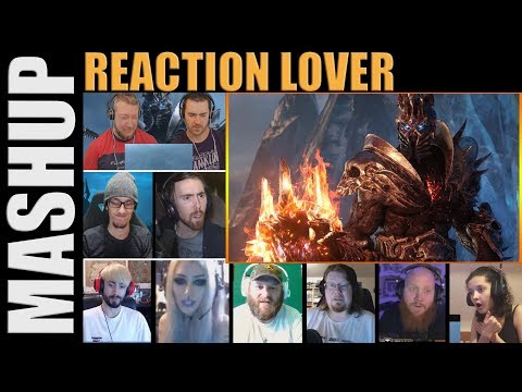 World of Warcraft Shadowlands Cinematic Trailer REACTIONS MASHUP