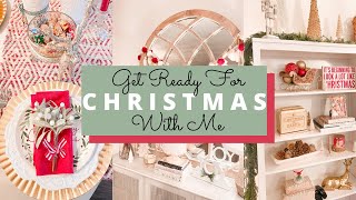 Christmas Decorate with me 2021/ Get ready for Christmas with me!