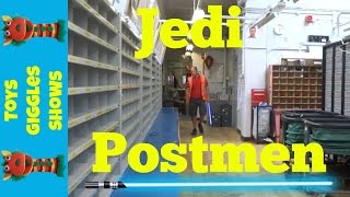 Jedi Postmen / Postmen Using Telekinesis To Do Job / Jedi Postman / Motion In Reverse