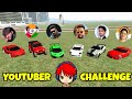 Youtubers Car Challenge in Indian Bike Driving 3D
