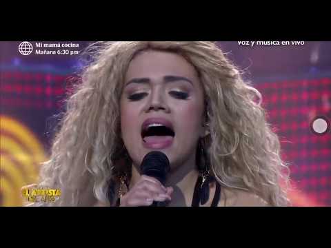Mayra Goñi sorprende interpretando a Shakira en EGS
