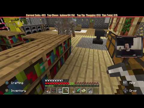 Minecraft  Chill Stream  Jan  21, 2019 pt2   Building the GIANT Lighthouse and   A MISTAKE!