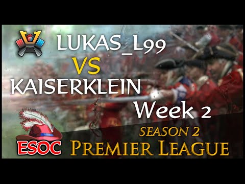 [AoE3] (BIGs) Lukas_L99 vs (CMC) Kaiserklein — Week 2 — ESOC Premier League Season 2