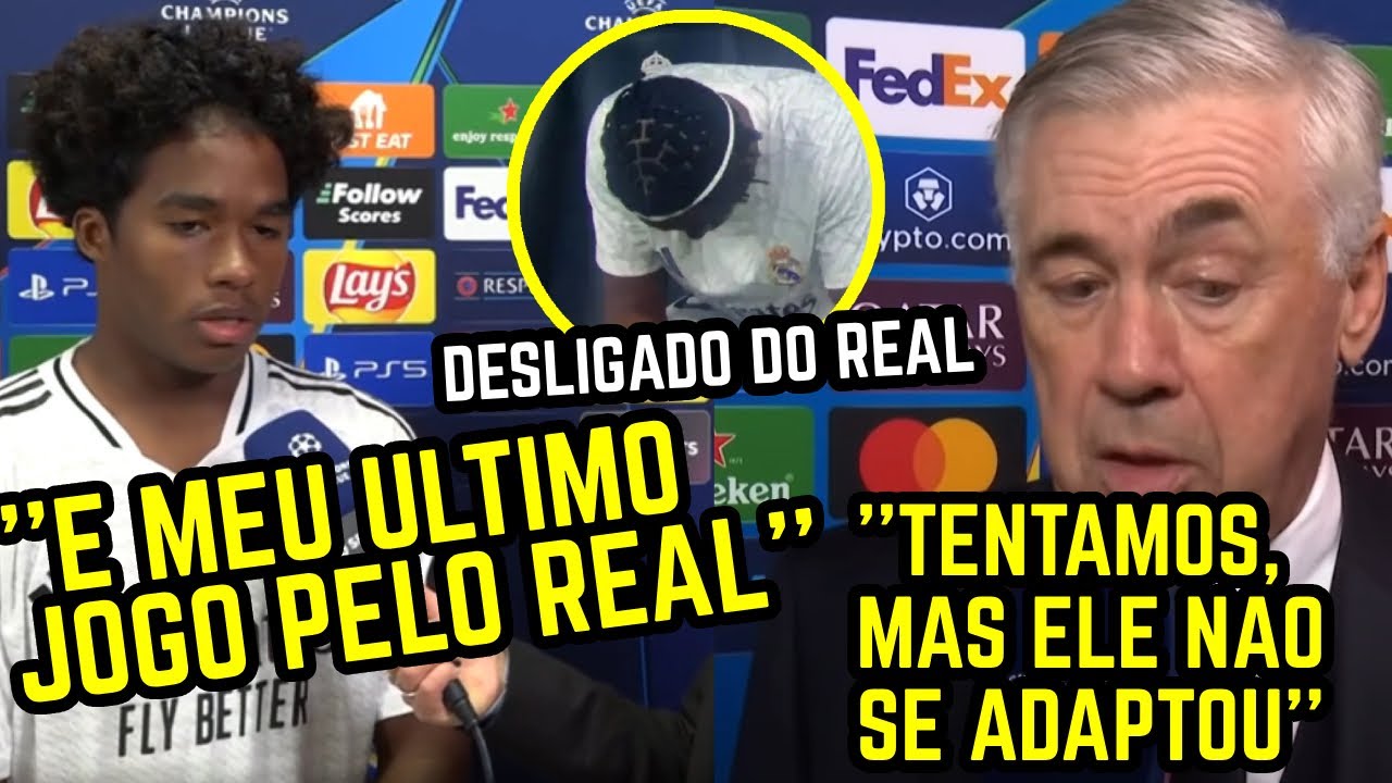 🚨 ESPANHA EM CHOQUE! ENDRICK DÁ ADEUS AO REAL MADRID! ACELOTTI ABRE O JOGO E EXPÕE JOGADOR!
