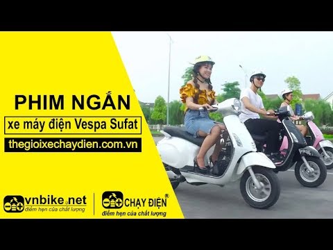 Đánh giá xe máy điện Vespa Sufat