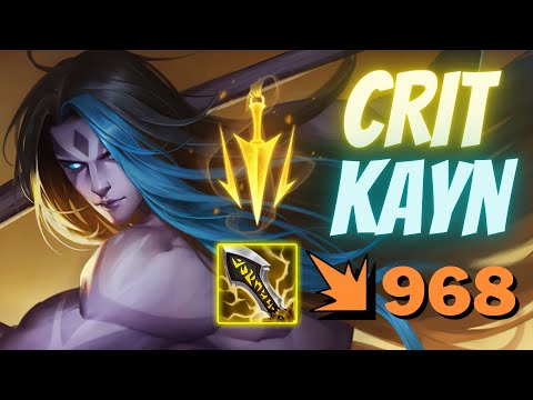 CRIT KAYN BUT ENEMY IS SO FED ! Crit Blue Kayn Gameplay ! Wild Rift