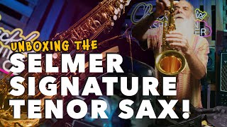 Video thumbnail for Selmer 84 Signature Tenor | Unboxing, first impressions and playing demo! by Chuck Levin's Washington Music Center
