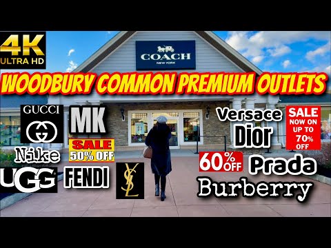 Woodbury Common Premium Outlets Tour 2021 Central Valley, Nova York 🇺🇸