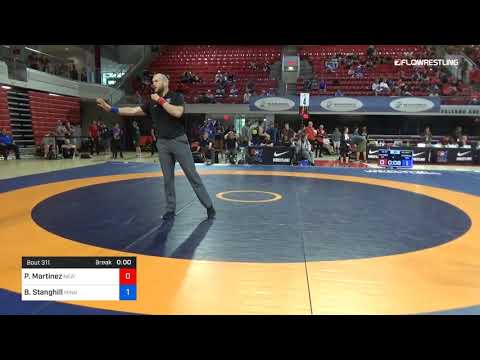 87 Kg Rr Rnd 1 Patrick Martinez New York Athletic Club Vs Barrett Stanghill Minnesota Storm