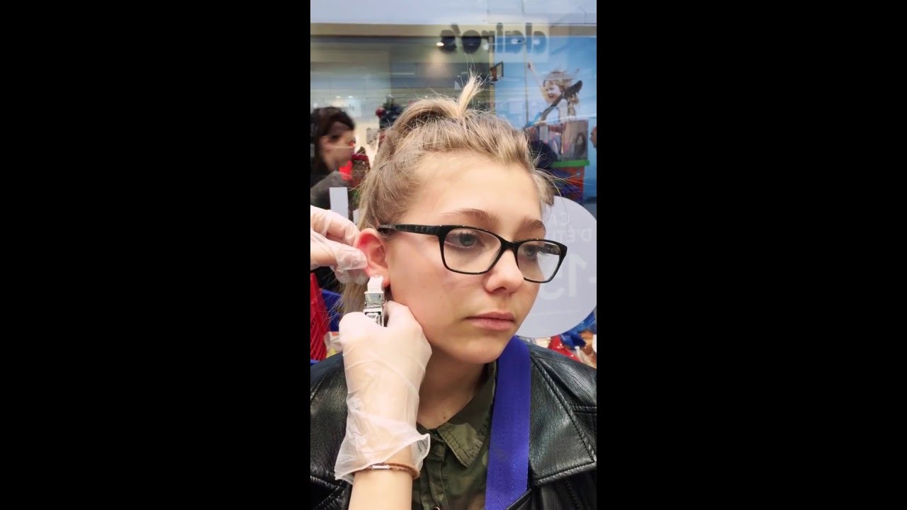 Sa fait pas tellement mal le 2e trou a l'oreille