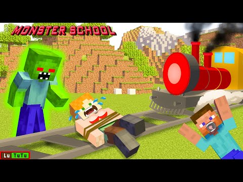 MONSTER SCHOOL : BABY HEROBRINE RESCUE THE GIRL | MINECRAFT ANIMATION PAPER