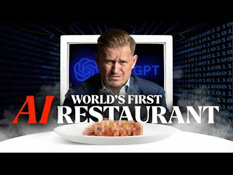 I Tried the WORLD'S FIRST AI Restaurant