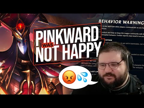 PINKWARD WAS SO TILTED AFTER PLAYING AGAINST MY KARTHUS