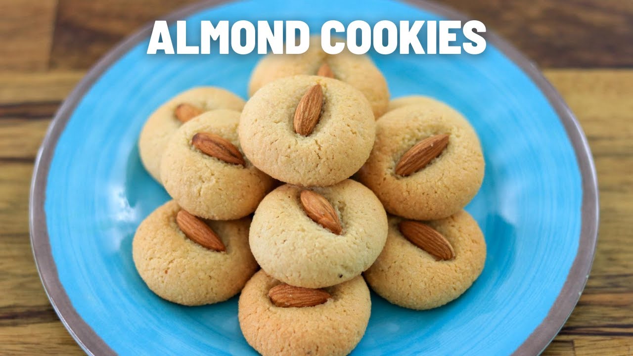 Almond Cookies Soft And Chewy The Cooking Foodie