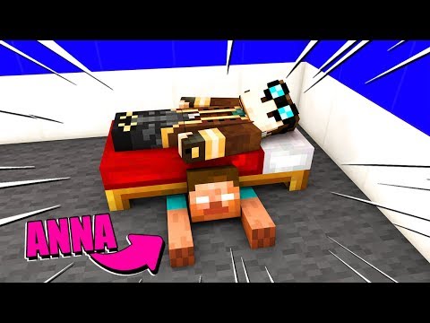ANNA DIVENTA HEROBRINE PER SPAVENTARMI SU MINECRAFT!!