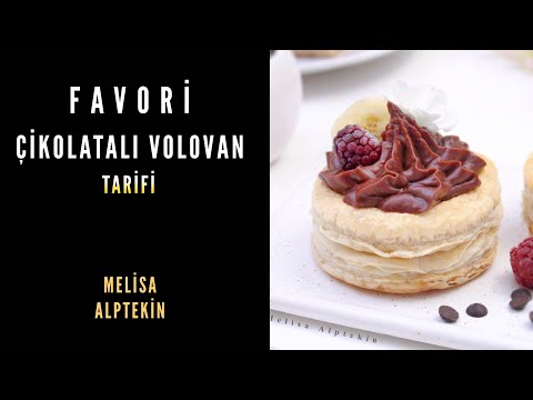 Çikolatalı Volovan Tarifi Nasıl Yapılır? | Milföy Çanağı Tarifi | ~ Melisa Alptekin