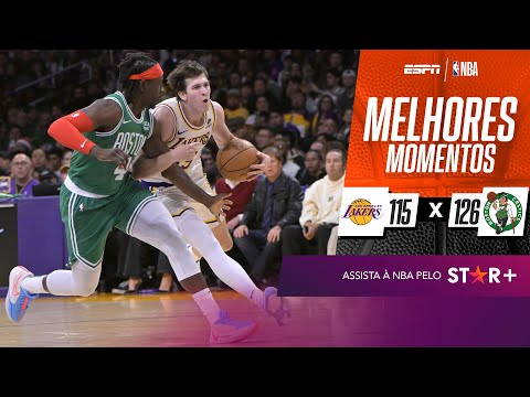 Em duelo de maior rivalidade da NBA, Celtics vencem Lakers em jogo de Natal | Melhores Momentos
