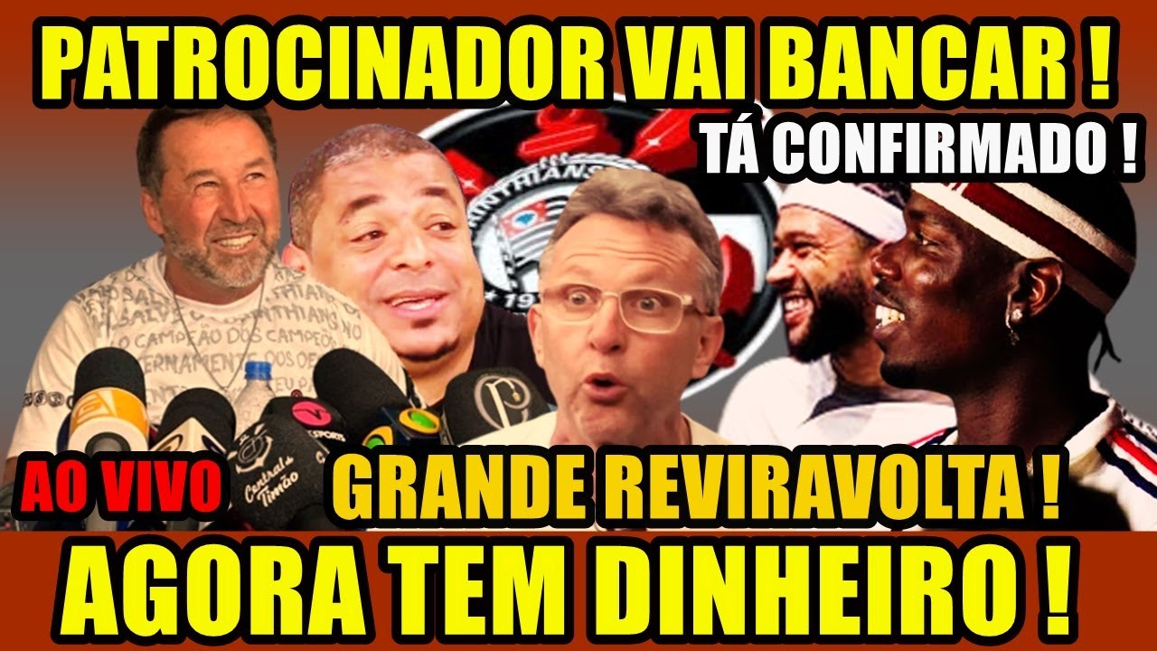 AGORA É OFICIAL ! COM NOVO PATROCINADOR A CONTRATAÇÃO DE ESTRELA É AGUARDADA NO TIMÃO !