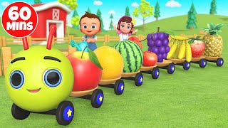 Download lagu Baby Learning Colors, Shapes, Numbers, Alphabet, Fruits, Veggies, Dinosaurs & Animals - 60 Min mp3