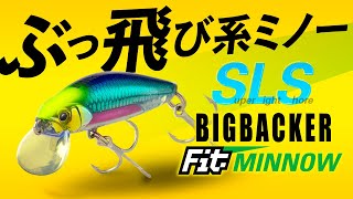 【SLS】スーパーライトショア専用ヘビーミノー・BIGBACKER Fit MINNOW / ビッグバッカーフィットミノー/一宮安幸・石川仁希・村上祥悟