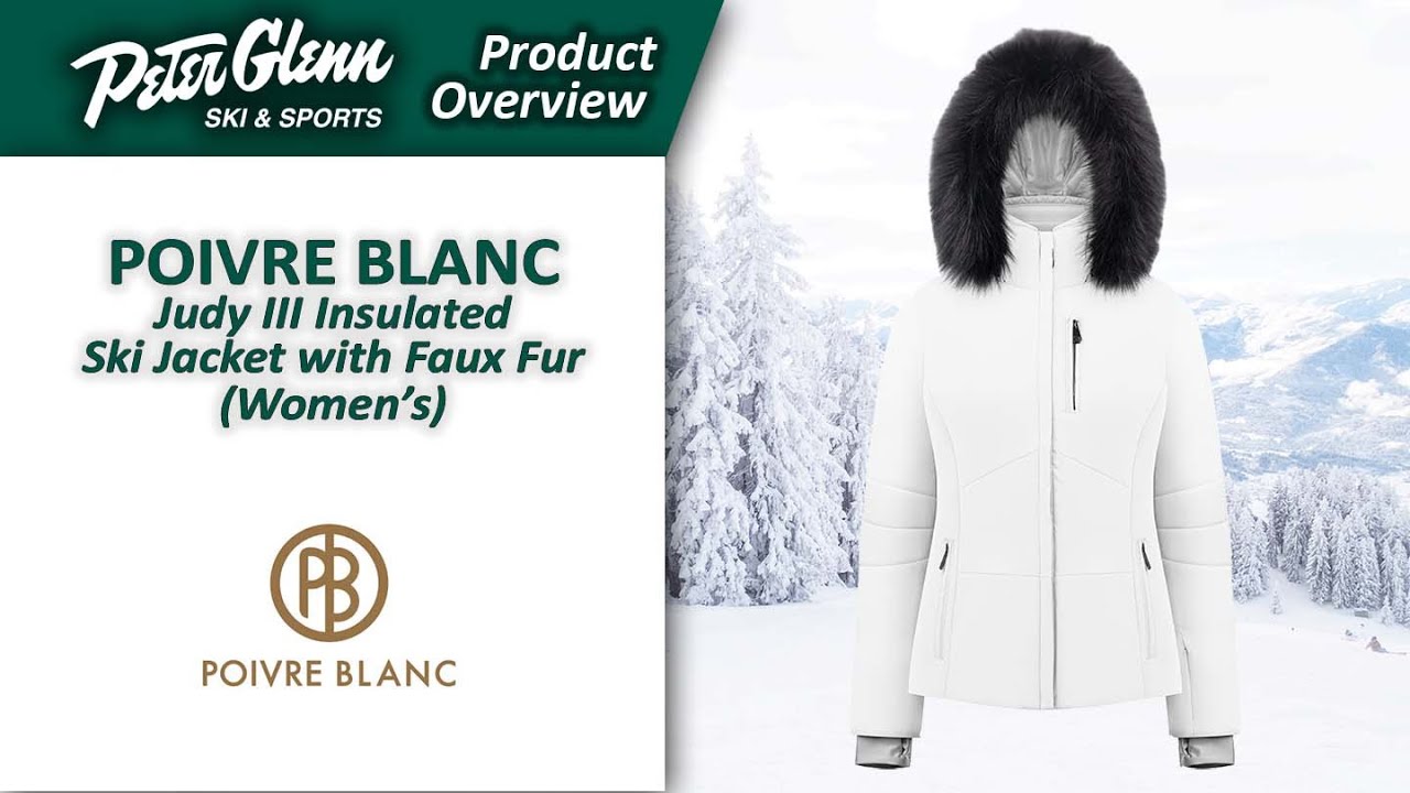 Poivre Blanc Judy III Insulated Ski Jacket with Faux Fur (Women's) | W22/23 Product Overview