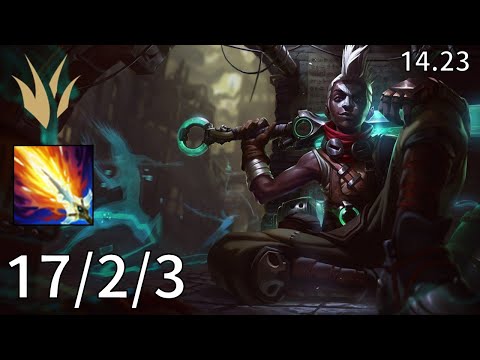 Ekko Jungle vs Lee Sin - EUW grandmaster | Patch 14.23
