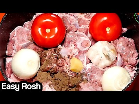 Rosh Recipe || Recipe In Pashto || Namkeen Recipe || Afghani Rosh || KPK, Balochistan Rosh