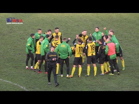 SIARKA TARNOBRZEG - WISŁA PUŁAWY 1:0 (1:0) - FRAGMENTY MECZU I KONFERENCJA PRASOWA