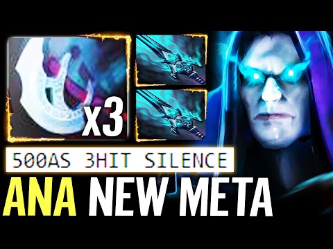 🔥 NEW STYLE Ana Abaddon Carry — Manta 1st Core Item 3HIT Silence Storm Hard Counter Dota 2 Pro