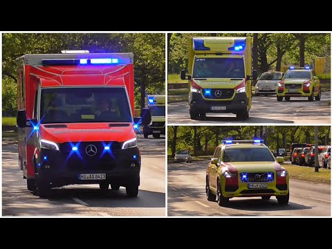 [Seltene Kombination!] RTW ASB Hildesheim + RTW + Volvo NEF aus Walsrode