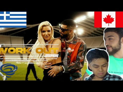 CANADIANS REACT TO GREEK MUSIC - SNIK, JOSEPHINE - WORK OUT (OFFICIAL MUSIC VIDEO)