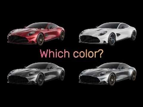 2025 Aston Martin Vanquish: Comparison of 4 Stunning Color Options!