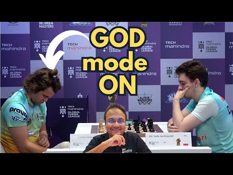 When Magnus Carlsen switches on the GOD mode | Carlsen vs Duda