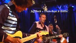 Jeff Beck ~ Train Kept A-Rollin' ~ 2010 ~ Live Video, at the Rock' n' Roll Party, Honoring, Les Paul