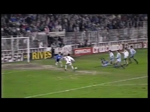 Rayo Vallecano 1 - CD Málaga 0. Temporada 1989/90.