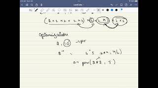 YouTube video 'Leetcode 50. Pow(x, n)'