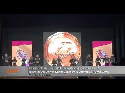 La escuela de baile de Lanzarote que ganó hasta 10 premios All Dance Spain