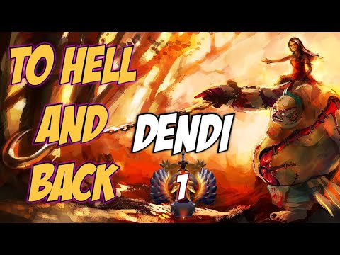 Dendi.B8 To hell and Back Legendary PUDGE![11kmmr Hooks]