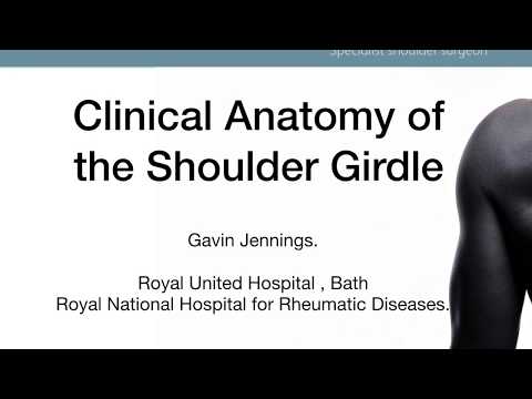 Clinical Anatomy of the Shoulder Girdle Part 1